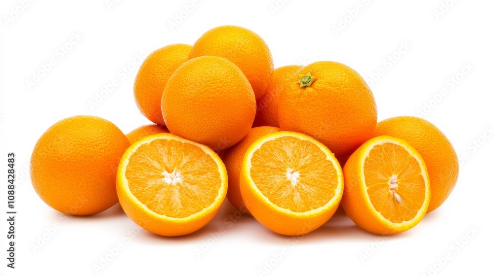 A pile of ripe, juicy oranges with their bright orange peel and fresh citrus scent, Each orange’s bumpy texture and tangy sweetness captured with precision A pile of ripe, juicy oranges with their bright orange peel and fresh citrus scent, Each orange’s bumpy texture and tangy sweetness captured with precision