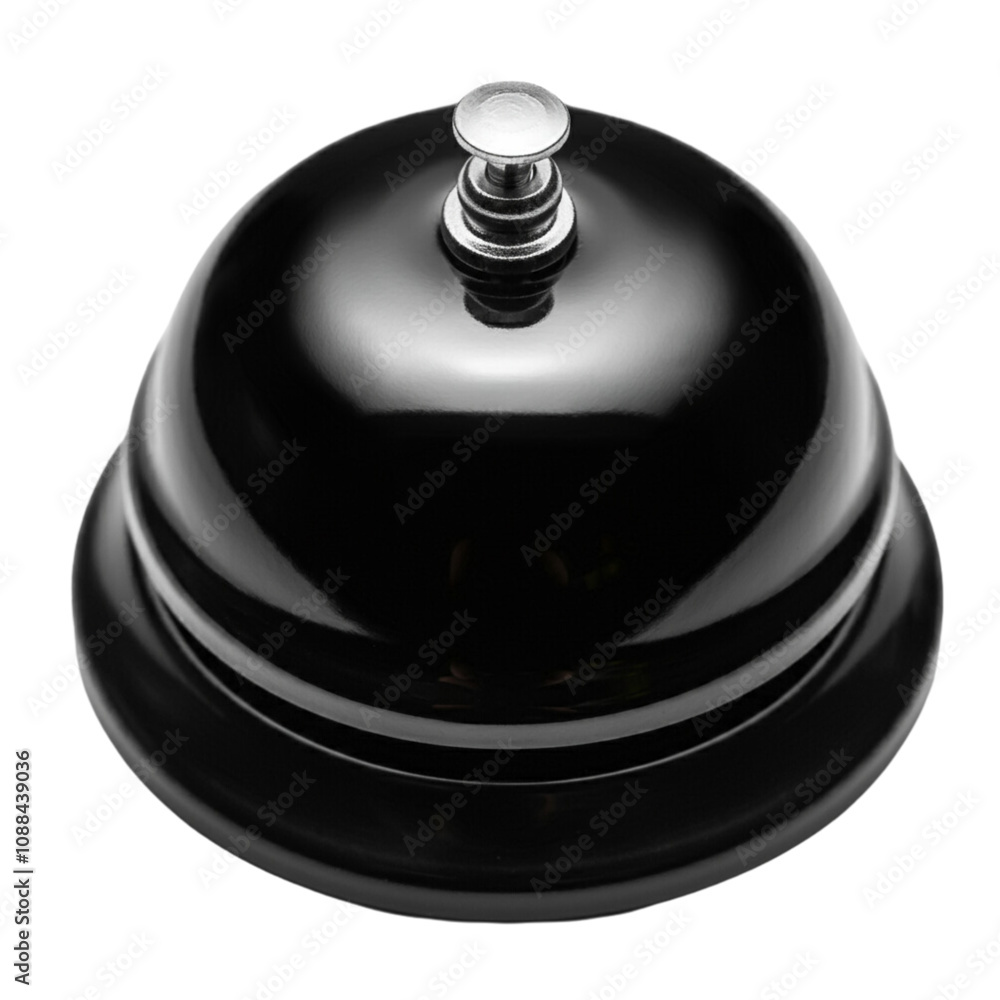 Hotel service bell. png isolated background. transparent background. Hotel service bell. png isolated background. transparent background.