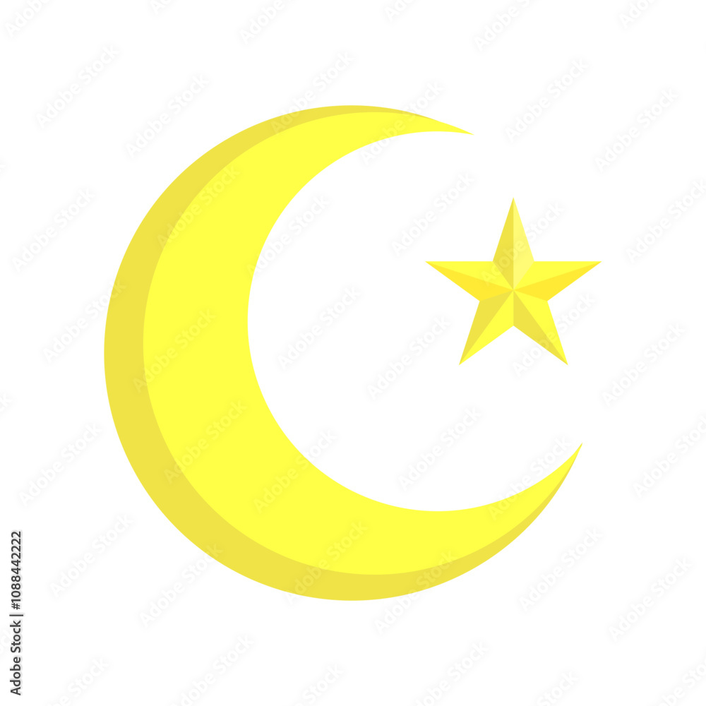 Crescent Moon and Star Ramadan Crescent Moon and Star Ramadan