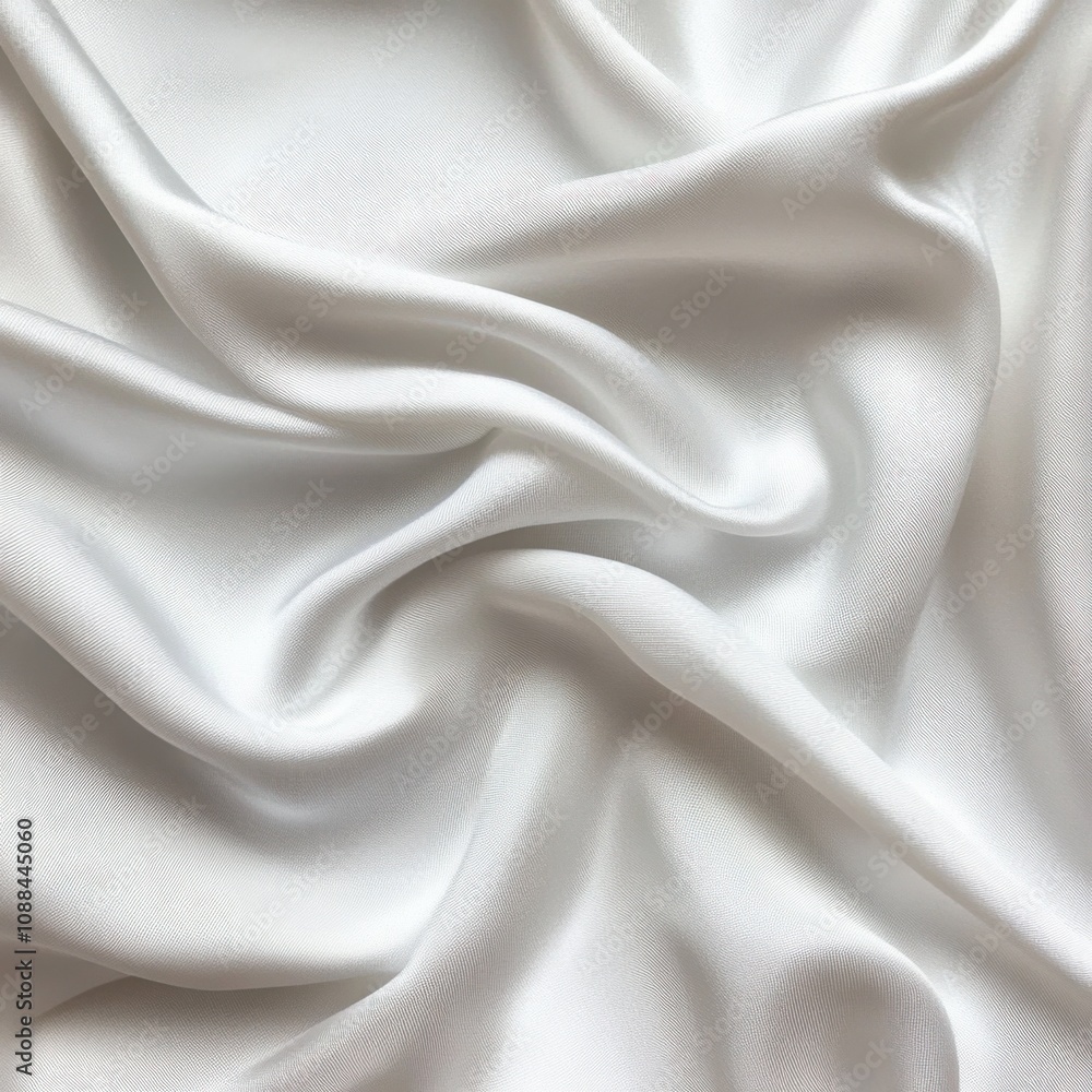 Naklejka premium Abstract luxury white fabric texture background --v 6.1 Job picture