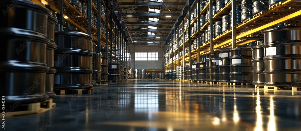 Fototapeta premium Efficient Oversight of Products in a 3D Visual Form