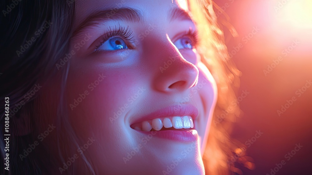 Brightly lit scene capturing a smiling blue-eyed girl engaged in acting and drama, exuding joy and creativity. This image of acting and drama reflects youthful expression, with ample copy space. Brightly lit scene capturing a smiling blue-eyed girl engaged in acting and drama, exuding joy and creativity. This image of acting and drama reflects youthful expression, with ample copy space.