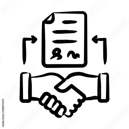 Legal Agreement Icon