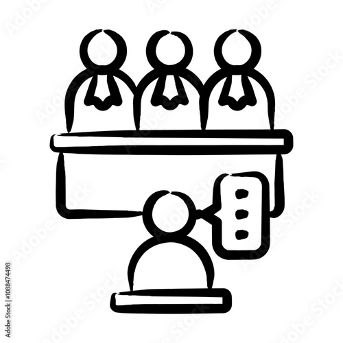 Court Appearance Icon