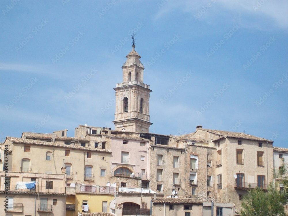 Fototapeta premium Iglesia del pueblo