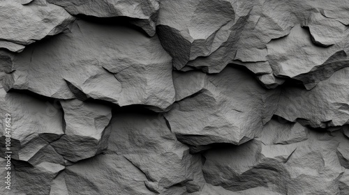 Wallpaper Mural Intricate rock wall texture, a detailed closeup of various rock shapes and sizes for backgrounds Torontodigital.ca