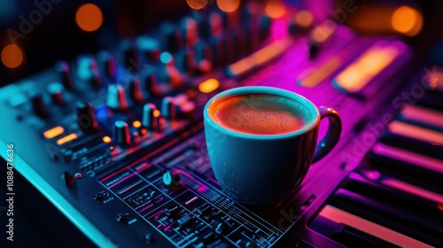 Wallpaper Mural Coffee & Synth. Torontodigital.ca