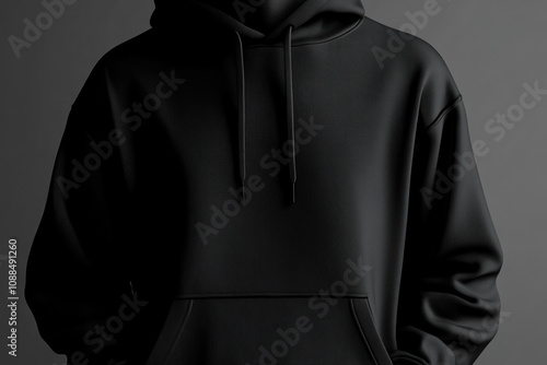 Man in black hoodie skateboarding in an empty parking lot on a sunny day.