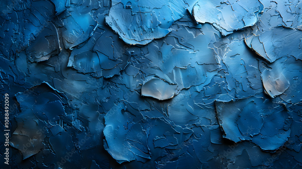 Abstract Blue Paint Texture Background Abstract Blue Paint Texture Background