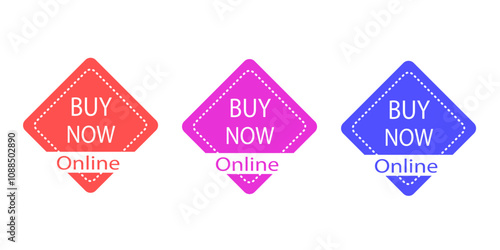Sales badges vectors icon set