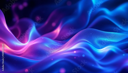 Wallpaper Mural Abstract Purple and Blue Swirling Energy Background Torontodigital.ca