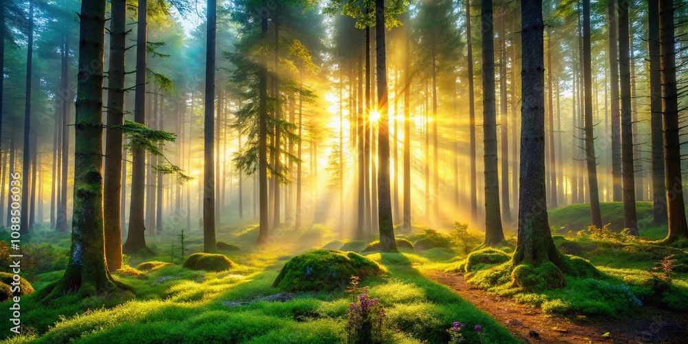 Forest Air, Atmospheric Landscape, Dreamy Waldluft Forest Air, Atmospheric Landscape, Dreamy Waldluft