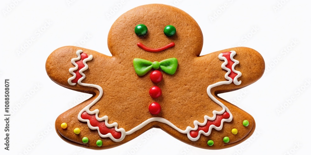 Gingerbread Man Christmas Ornament - Isolated PNG Image Gingerbread Man Christmas Ornament - Isolated PNG Image