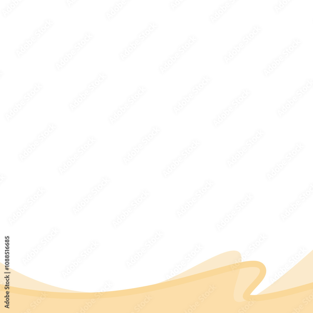 Elegant Wavy Footer Elegant Wavy Footer