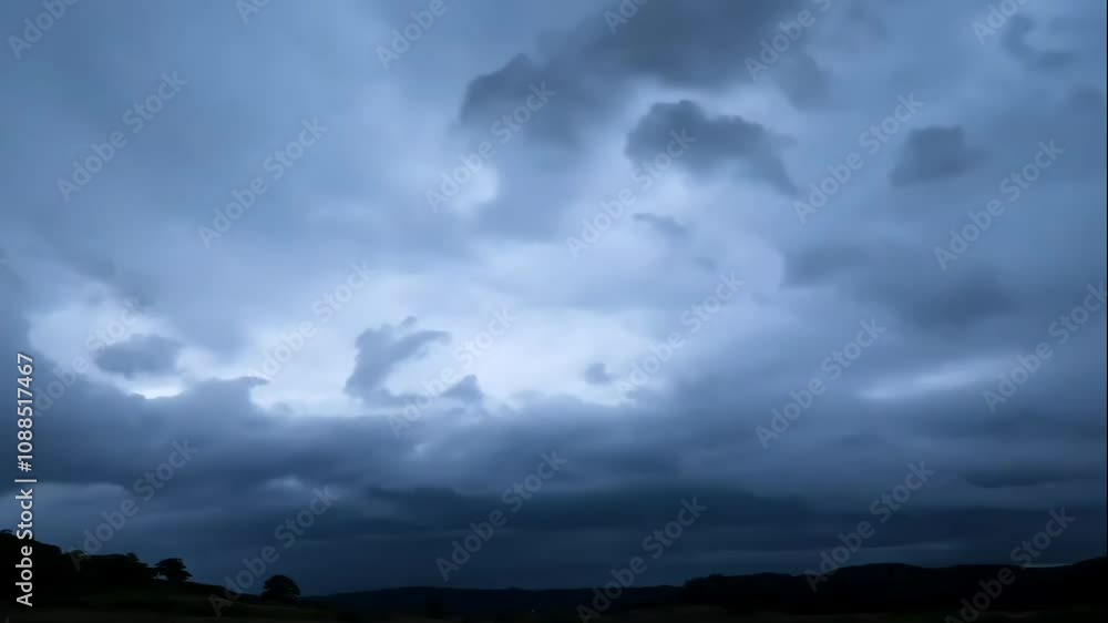 Dark Stormy Cloudscape. A breathtaking view of a stormy sky at dusk. Dark Stormy Cloudscape. A breathtaking view of a stormy sky at dusk.
