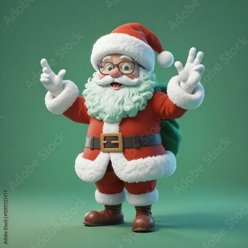 Santa Clause 3d