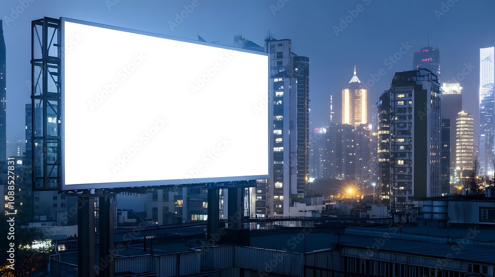 billboard at night billboard at night