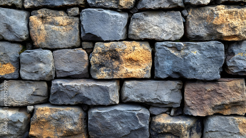 Wallpaper Mural Gray and Tan Stone Wall Texture Background Torontodigital.ca