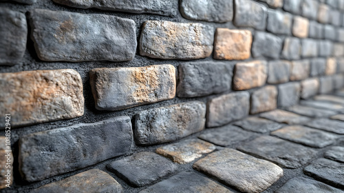 Wallpaper Mural Close-up of a Stone Wall Texture Torontodigital.ca