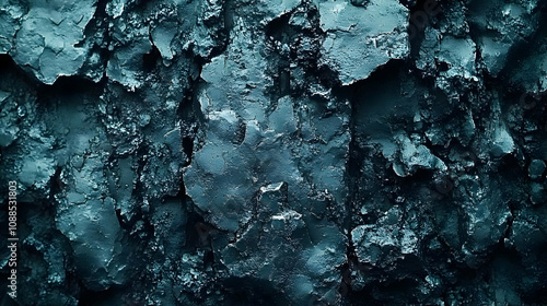 Wallpaper Mural Teal Tree Bark Texture Abstract Background Torontodigital.ca