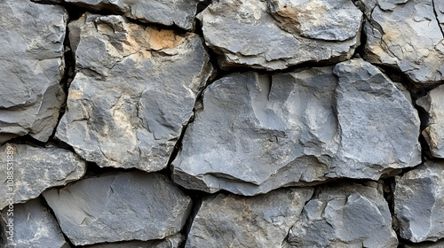 Wallpaper Mural Rough Gray Rock Wall Texture - Photo Torontodigital.ca