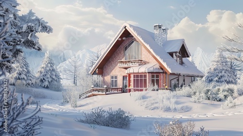 house_in_snow_mountain