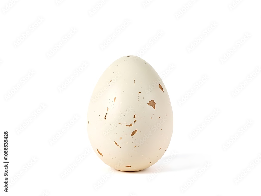 Speckled Bird Egg Studio Shot: A Close-Up View. AI Generated Speckled Bird Egg Studio Shot: A Close-Up View. AI Generated