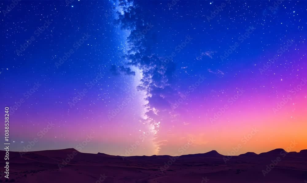 stunning sky timelapse from desert daytime to nighttime with stars stunning sky timelapse from desert daytime to nighttime with stars