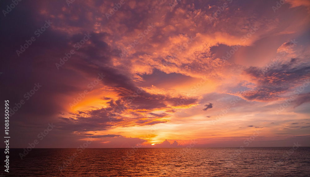 Naklejka premium 夕焼け