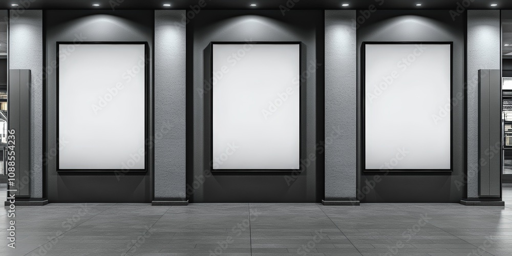 Mock up poster movie signs are on the wall, blank billboards for advertising mockups, presenting digital designs, Cinema Now showing movie Poster in Movie theatre
Mock up poster movie signs are on the wall, blank billboards for advertising mockups, presenting digital designs, Cinema Now showing movie Poster in Movie theatre