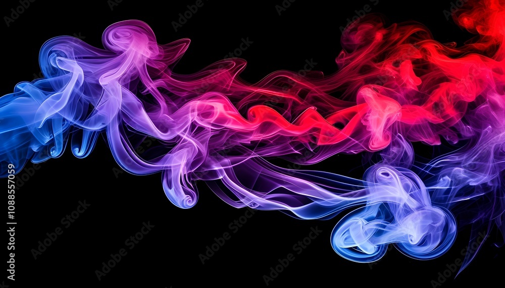 Dynamic smoke patterns abstract art visual design dark background close-up view creative concept for digital artwork Dynamic smoke patterns abstract art visual design dark background close-up view creative concept for digital artwork
