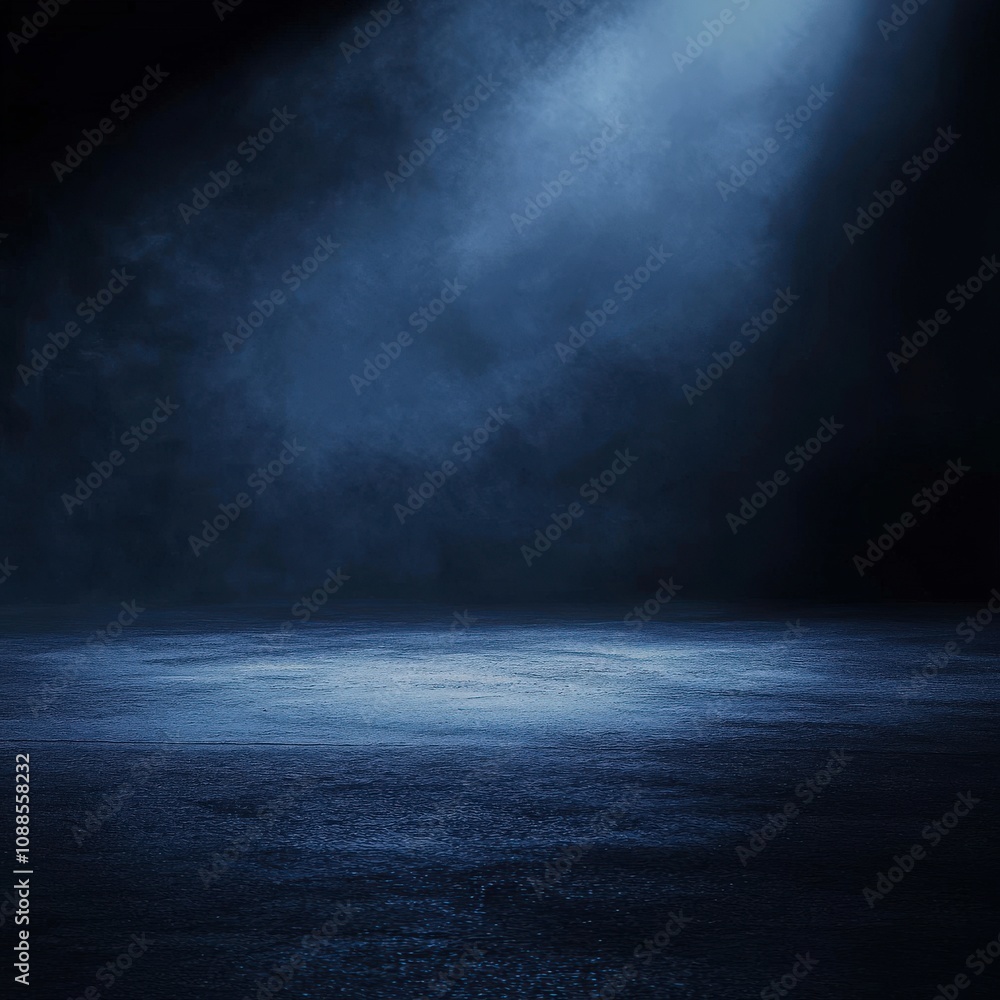 Dark Blue Studio Background Dark Blue Studio Background