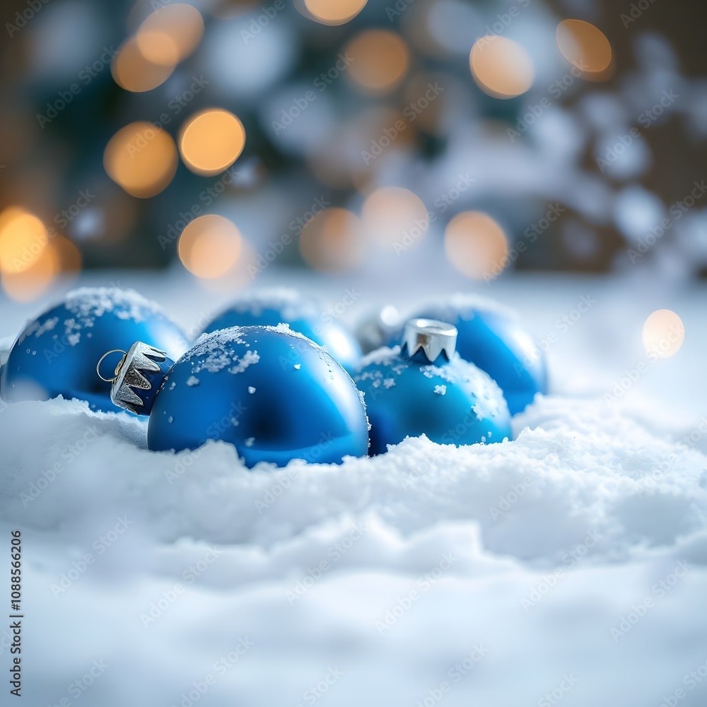 Christmas Background with blue ornaments and snowflakes, Christmas-themed blue ornaments background, Christmas tree decorations, blue glass baubles with snowflake patterns Christmas Background with blue ornaments and snowflakes, Christmas-themed blue ornaments background, Christmas tree decorations, blue glass baubles with snowflake patterns
