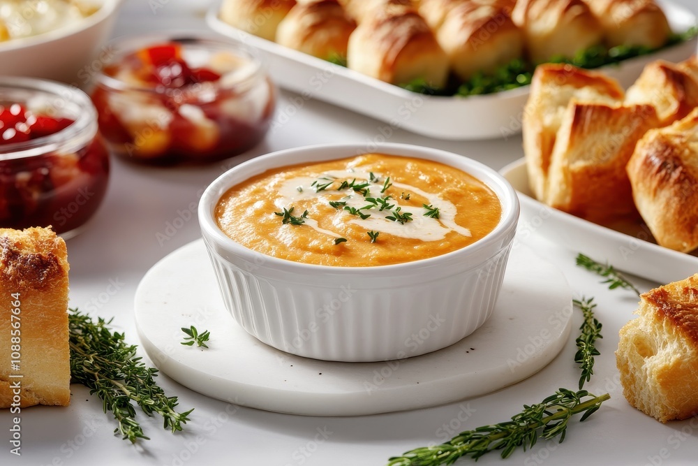 Thanksgiving Bites: Delicious seasonal baked pumpkin cups filled with creamy goodness for a festive treat. Thanksgiving Bites: Delicious seasonal baked pumpkin cups filled with creamy goodness for a festive treat.
