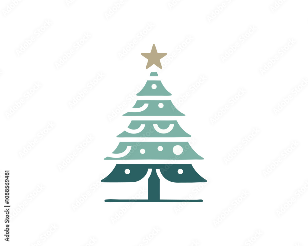 christmas tree illustration christmas tree illustration