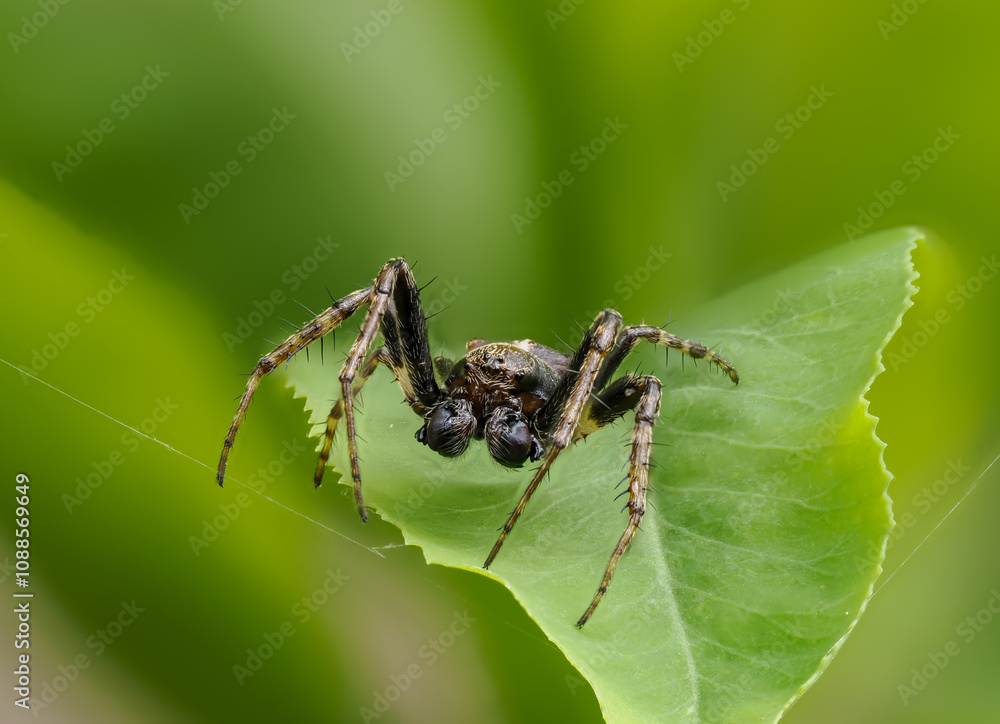 Spaltenkreuzspinne (Nuctenea umbratica) Spaltenkreuzspinne (Nuctenea umbratica)