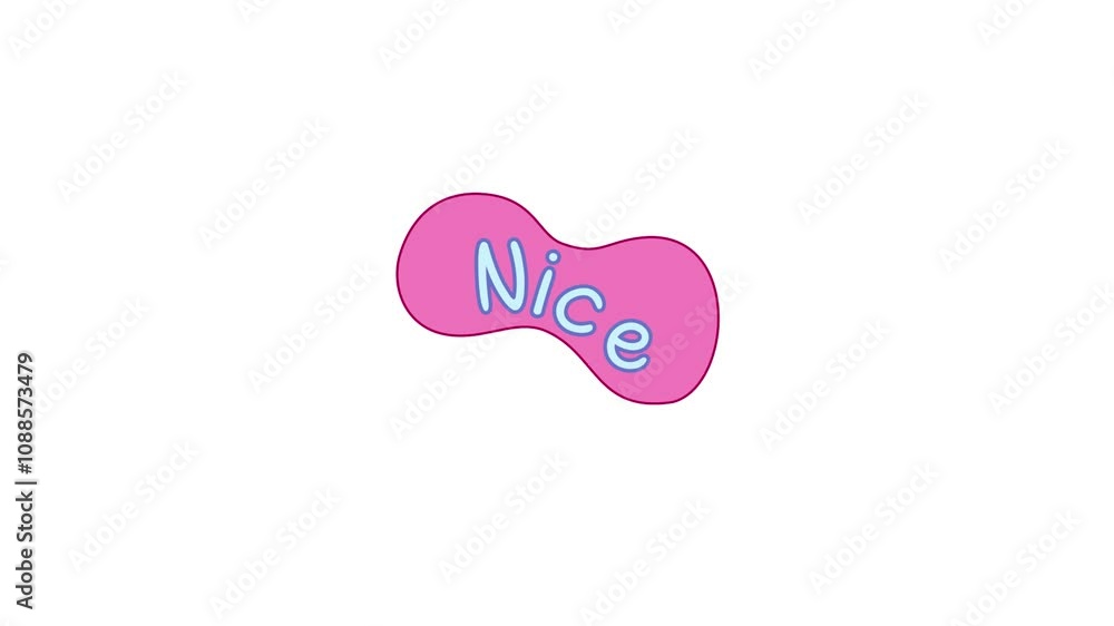 animated abstract bubble chat with text inside animated abstract bubble chat with text inside