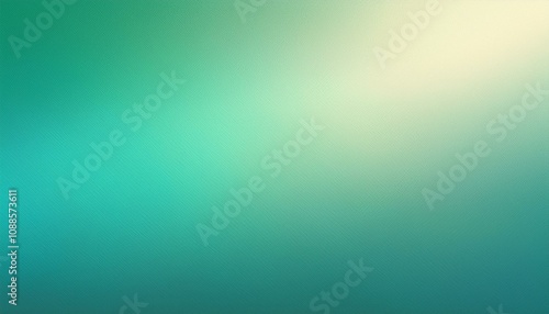 Abstract background, Mint and Mint cream gradient background with light leak and grainy texture.