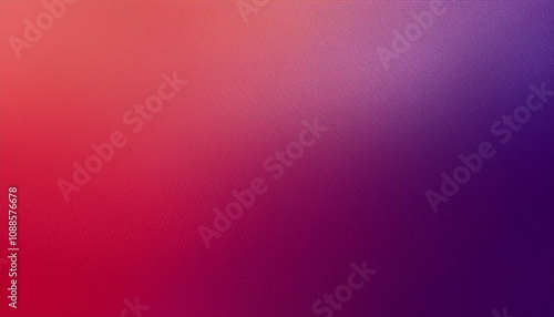 Abstract background, Medium vermilion and Medium violet gradient background with light leak and grainy texture.