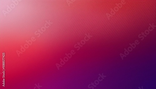 Abstract background, Medium red-violet and Medium ruby gradient background with light leak and grainy texture.