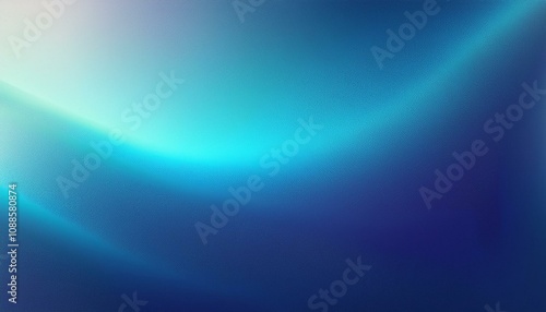 Abstract background, Lotion and Lotion blue gradient background with light leak and grainy texture.