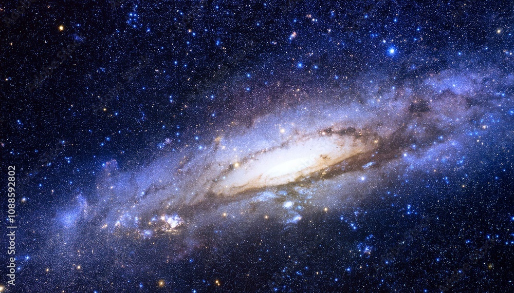 Fototapeta premium galaxy deep space