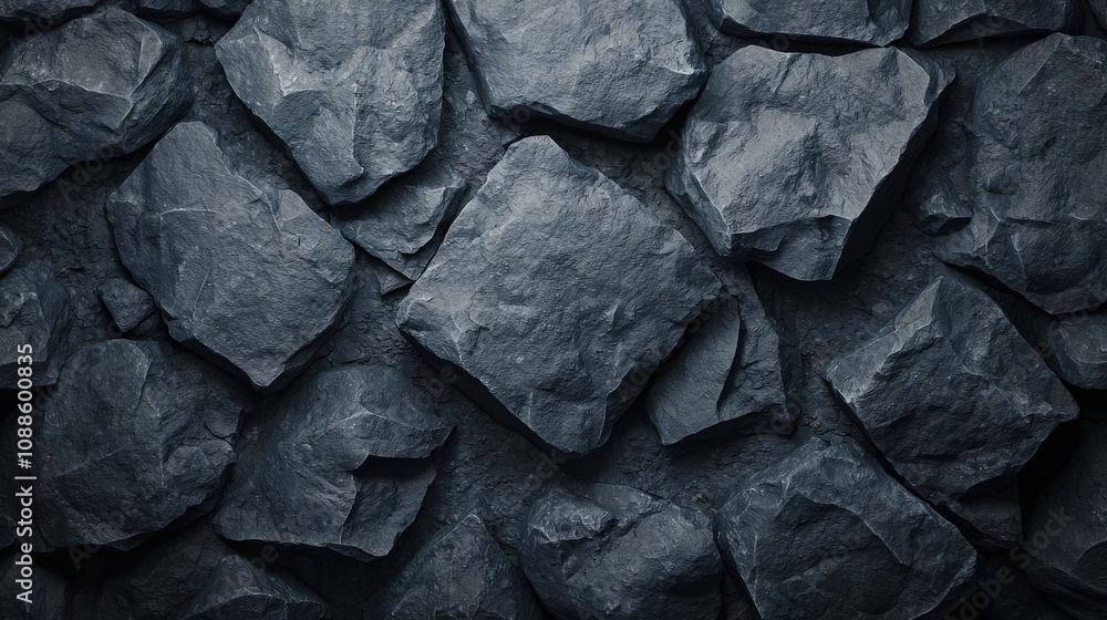 Dark Grey Stone Wall Texture Rugged Rough Natural Rock Background Dark Grey Stone Wall Texture Rugged Rough Natural Rock Background