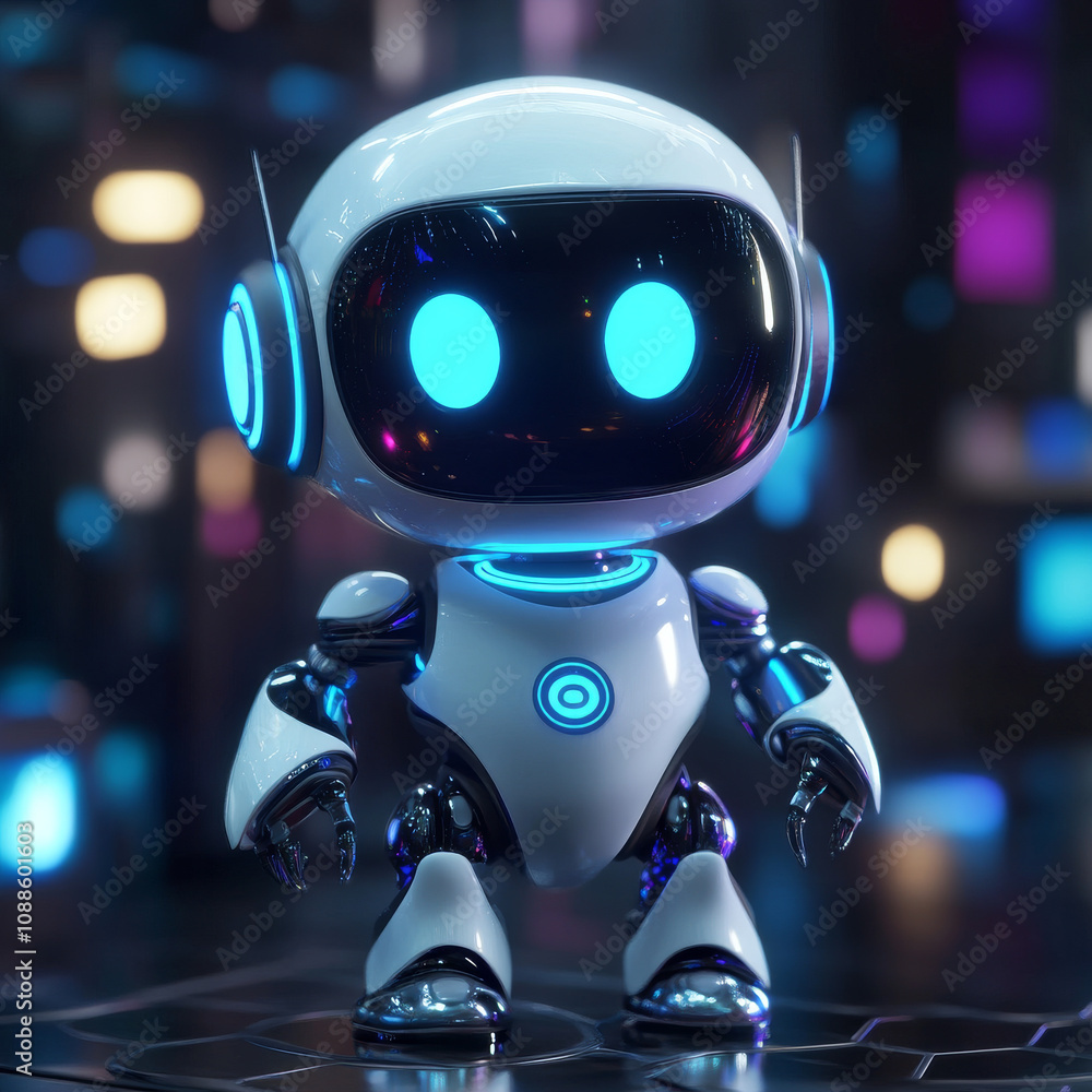 A 3D illustration of a futuristic humanoid robot, representing artificial intelligence and machine learning. The robot is surrounded by coding and programming elements, highlighting the advanced techn A 3D illustration of a futuristic humanoid robot, representing artificial intelligence and machine learning. The robot is surrounded by coding and programming elements, highlighting the advanced techn