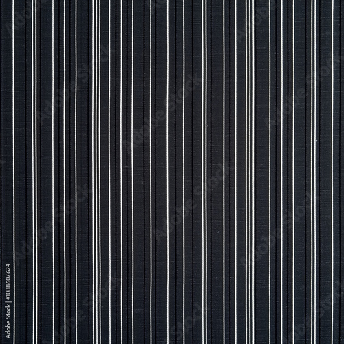 Sleek pinstripe pattern 
