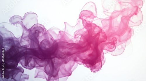 Mesmerizing Ink Droplets in Water with Soft Hues