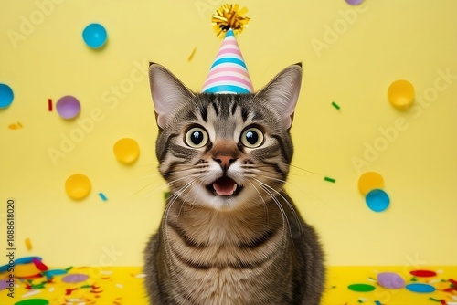 Surprise and Delight The Birthday Cat! photo