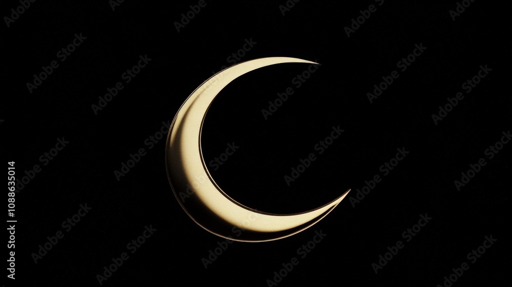 The crescent shape, resembling a moon, evokes a sense of mystery, change, and transition. The crescent shape, resembling a moon, evokes a sense of mystery, change, and transition.