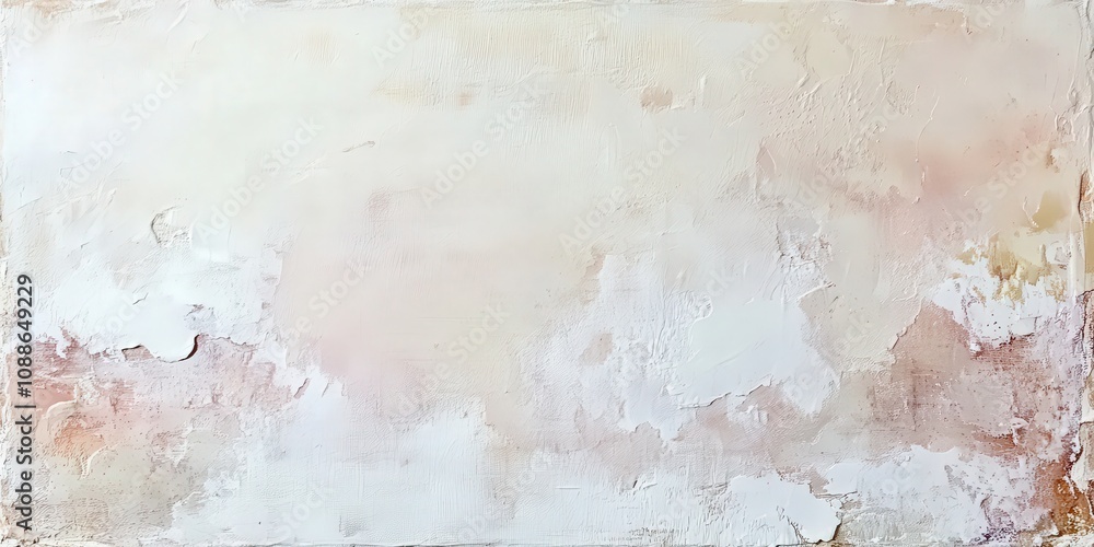 Fototapeta premium Abstract Textured Background with Soft Pastel Tones, Light Brush Strokes, and Subtle Color Variation for Use in Modern Art, Design, and Creative Projects