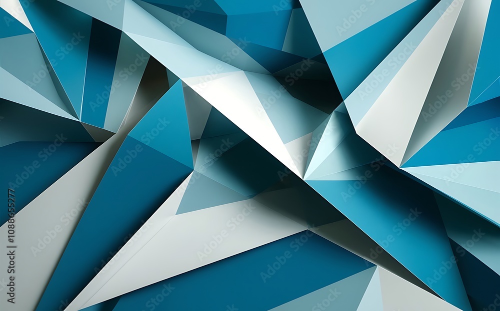 abstract blue background with triangles abstract blue background with triangles